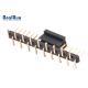 SMT SMD Single Row 9P 1.0mm Pitch Male Header Connector UL94V-0
