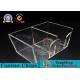 Two Sides Box Casino Clear Acrylic Playing Card Poker Discard Holder For Gambing Games
