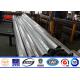 5KN Steel Tubular Electric Power Transmission Poles 20kv 9M - 11.8M For Street