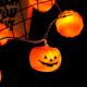 Halloween Party String Lights Pumpkin Decorative Festive Lights Battery Operated LED with Remote Home Party Mantle Fireplace