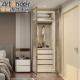 Modern Stylish Wooden Wall Walk in Wardrobe Storage Closet System for Bedroom Design