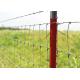 Hot Dipped Galvanized Welded Wire Deer Fence 3ft-8ft Height With Corrosion Resistance