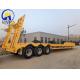 3 Axle Low Bed Trailer Specification with Jost Two Speed Support Leg and High Capacity