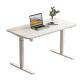 Office Metal Stainless Steel Electric Sit Stand Desk with Motorized Height Adjustment