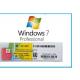 Original Home Premium Windows 7 Coa Sticker X16 Blue