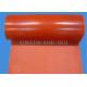 Silicone Rubber Coated Glass Fiber Fabric Cloth , Heat Resistant Silicone