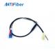 LC Anti Bite Fiber Optical Pigtail with  steel Armored Low insertion loss and high return loss