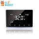Smart Water Floor Heating Room Thermostat Touch Screen Lcd Display Gas Furnace
