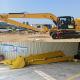 Sandblasting 20 Meters Long Reach Excavator Booms For CAT Hitachi
