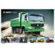 Tipper Dump Truck SINOTRUK HOWO 10wheels LHD 371HP 25tons 10-25CBM  ZZ3257N3847A