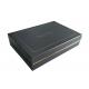 Black Color Cardboard Gift Boxes , Baby Bath Towel Packaging Paper Box With Lid