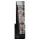Customized Magazine Supermarket Display Racks Length 250mm Height 1310mm
