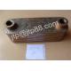 Aluminum Material 6CT Oil Cooler Cover STD Size OEM 3974815 3918175