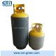Y Type Refrigeration Tools Gas Recovery Tank With CE Double Valve 20L 40L 100L