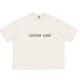 Anti-wrinkle Custom Eco-friendly T-shirt Bag Black and White Blank Unisex T-shirts for Men XS-3XL