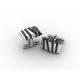 Tagor Jewelry Top Quality Trendy Classic Men's Gift 316L Stainless Steel Cuff Links ADC60