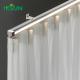 Durable Linear Light Strip Curtain Track Aluminum Led Lighting System  For Bay Window