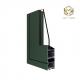Heavy-Duty 6063-T5 Aluminium Door Frame Profile 2.5mm Thickness IP65