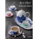 Delicate Bright Blue 37oz 1100cc Coffee Teapot Set