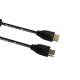 4K UHD HDMI Cable 18Gbps PVC / Nylon Braided Hdmi Cable 1.5m 3m