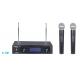VHF two channels wireless microphone K-102