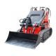 17Mpa Rated Pressure Mini Wheel Crawler Skid Steering Loader with Original and EPA CE