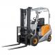 Counterbalance Electric Forklift Truck With 4 Wheel Loading 1500kg