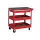 Easy Assemble 1 Drawer Rolling Mechanics Tool Cart Knock Down Construction