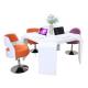 ODM Modern Triangle Office Desk and Chair Combination Small Showroom Conference Table