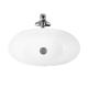 ARROW AP4011 Oval Under Counter Wash Basin White Ceramic Material