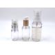 Deluxe Transparent PET Cosmetic Bottles Lotion Eye Cream 30ml 50ml 100ml