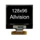 1.32' OLED Display Module White Characters In Black Background 128x 96 Pixels Resolution