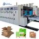 Flexographic Printing Pizza Die Cutting Machine For Boxes With Slotting Knife