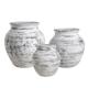 Durable Fiber Cement Flower Planters with Drainage
