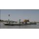 Lake Reusable Ferry Barge Emergency With Simple Structure , Shallow Water
