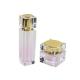 50ml Capacity Square Lotion Bottle Luxury Cosmetic Container with Acrylic Collar