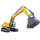 Diesel Driven Hydraulic Crawler Excavator 80 Tonne Digger  Easy Manipulation