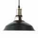 Matte Black Shade Vintage Industrial Pendant Lighting Farmhouse Barm 360mm Size