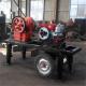 Small Portable Rock Crushers Primary Mobile Jaw Crusher With Two Plates