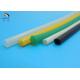 High Voltage Resistant Rubber Resin Soft Silicone Rubber Tube / Pipes Multi Color for Customized