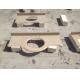 Prefab Marble Stone Countertops For Apartment / Public Area Renovation