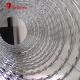 Durable Concertina Razor Wire Hot Dipped Galvanized Or PVC Coated BTO22