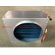 Fin Hot Water Coils HVAC Copper Condenser AC OEM