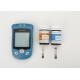 Software Support Blood Sugar Monitoring Kit , Sugar Level Test Kit With Safety Lancet / Uric Acid