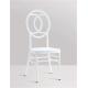 White Wedding Chiavari Chair No Upholstered 15.5 Inches Seat Depth
