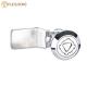 Cabinet Triangle Cam Lock , Anti Rust Triangle Key Lock Customized Size