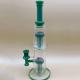 16 Inches Blue Thick Glass Bong Hookah Ice Glass Bong Customizable