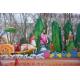 Outdoor Giant Chinese Lantern Sun Proof Fabric Made For Square Decoration