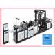 rope bag ultrasonic non woven bag making machine of automatic feeding / counting