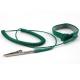 Green Anti Static Wrist Strap PVC/PU line Grounding Conductive Wire Electronics Factory